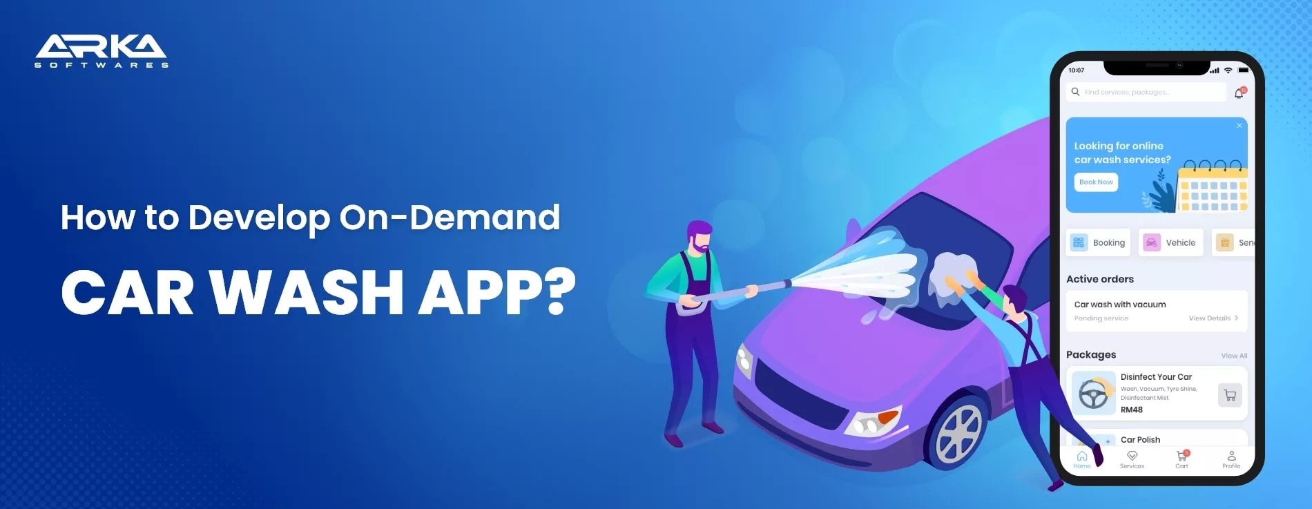 How to develop on demand car wash app