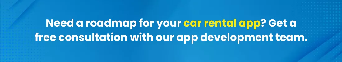 develop a car rental app
