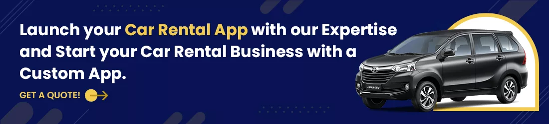 cost to develop car rental app