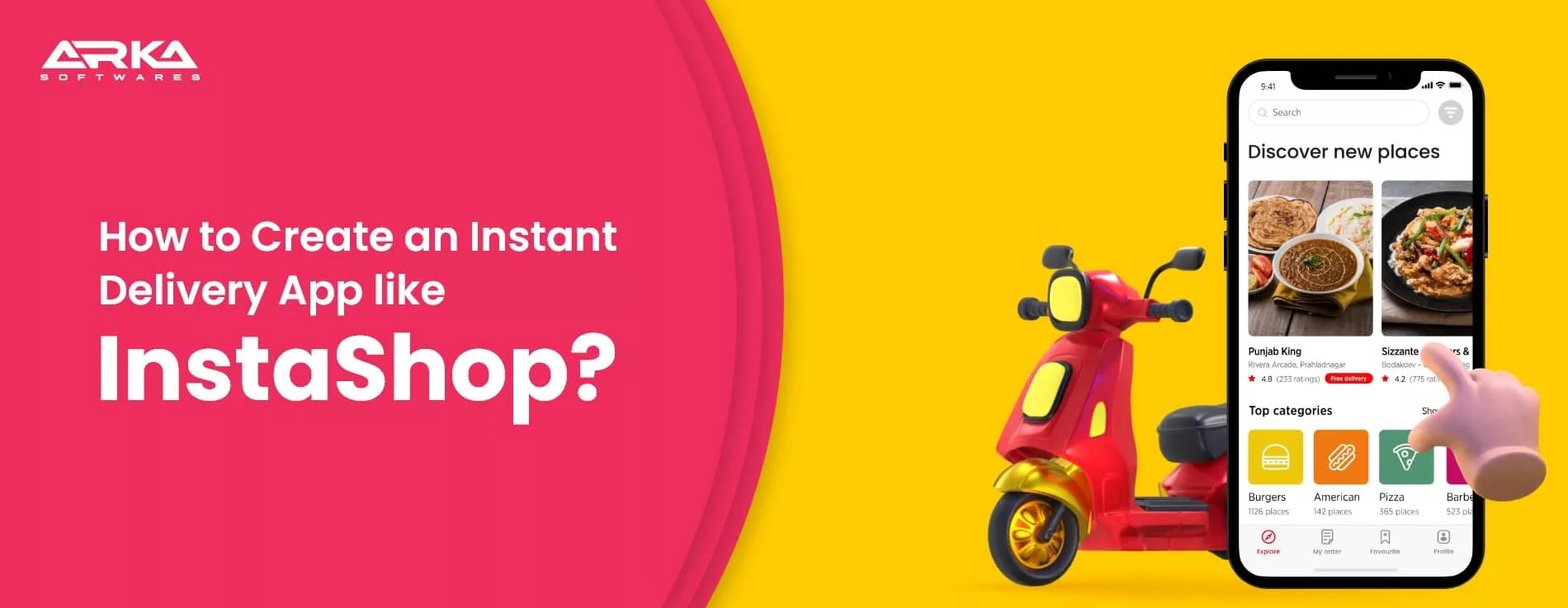 Develop an app like InstaShop