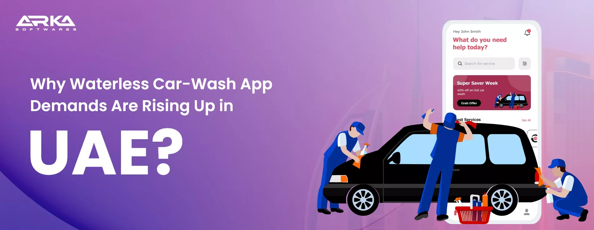 Waterless Car-Wash App