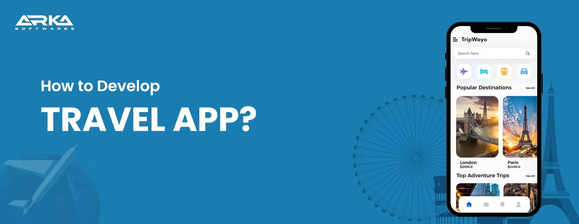 Develop Travel App