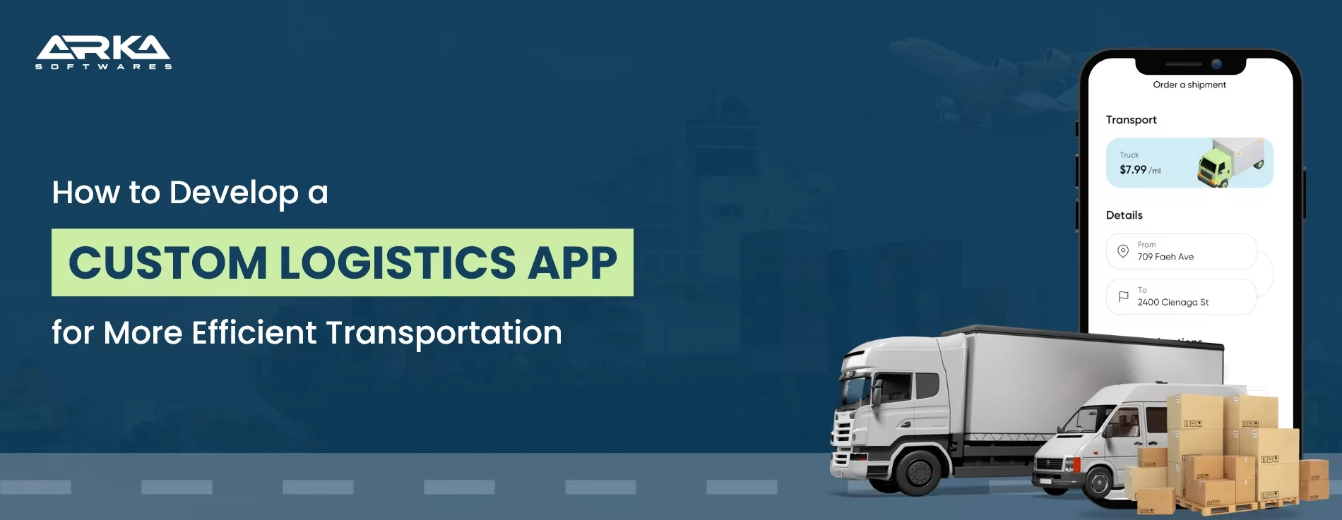 Custom Logistics App