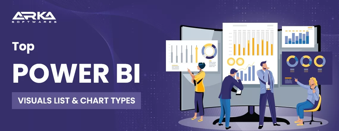 Power BI Visuals List & Chart Types