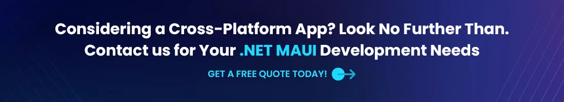 NET MAUI App Development Company