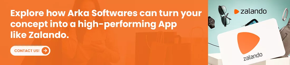 Zalando app development cost