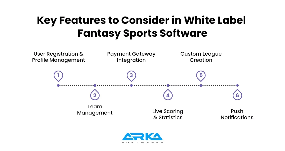 Key Features to Consider in White Label Fantasy Sports Software 