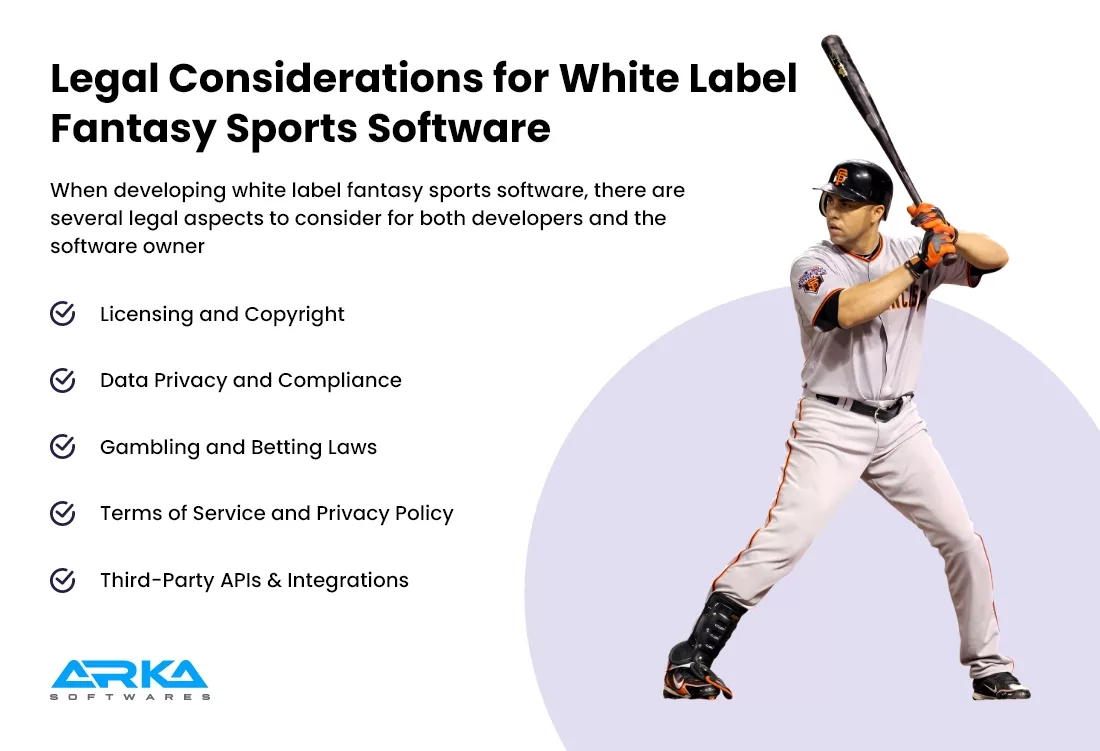 Legal Considerations for White Label Fantasy Sports Software 