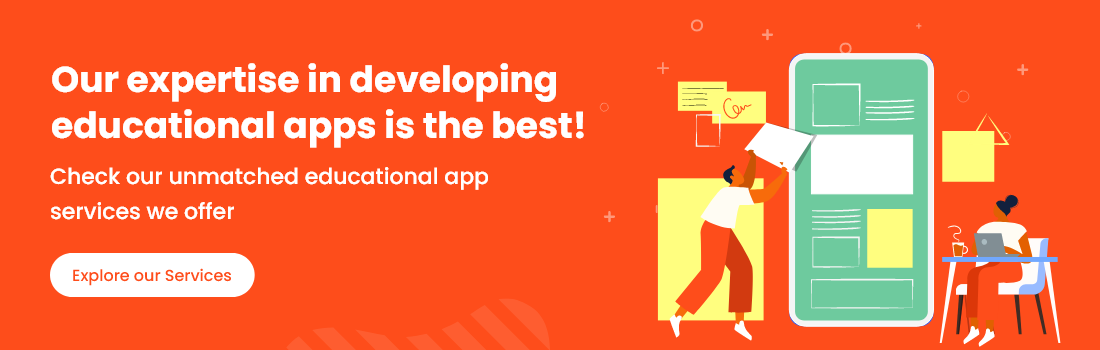 Expert educational app development – Explore our services!
