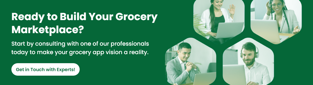 Consult with our experts today to bring your grocery app vision to life. Get in touch now!