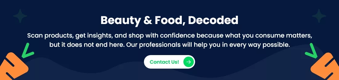 Decode beauty & food—scan, get insights, and shop smart with expert support!