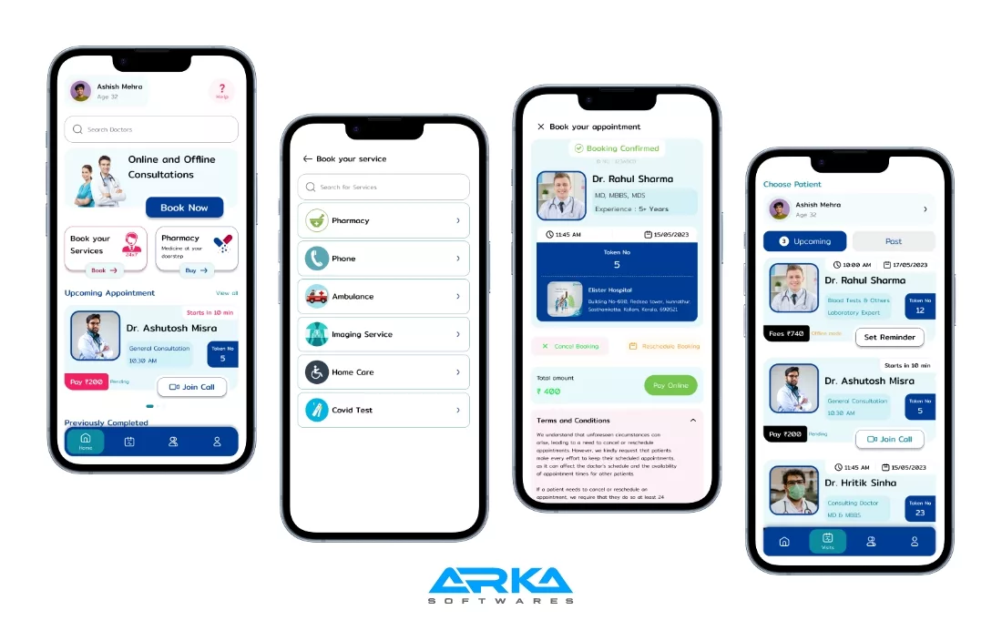 How Does the HealthCare App Functions