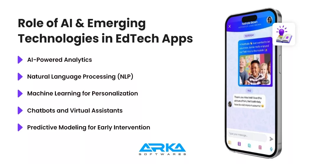 Role of AI & Emerging Technologies in EdTech Apps