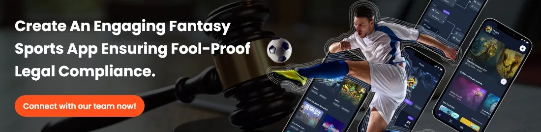 Fantasy sports app with legal compliance and expert support.