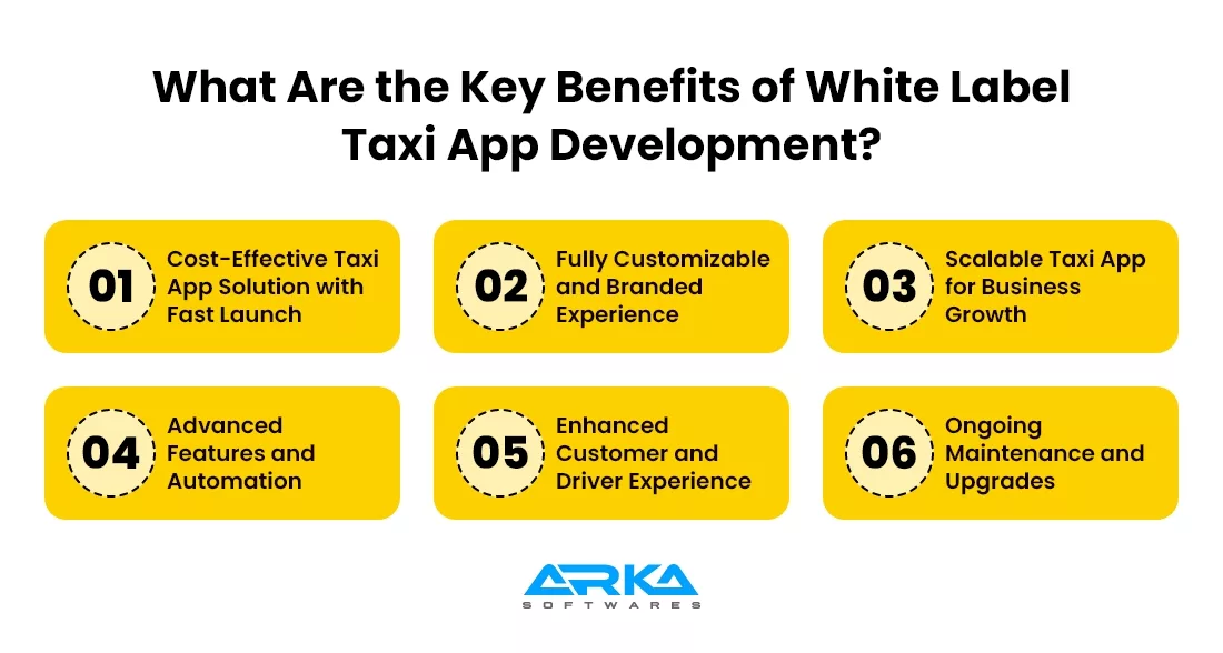 What Are the Key Benefits of White Label Taxi App Development?