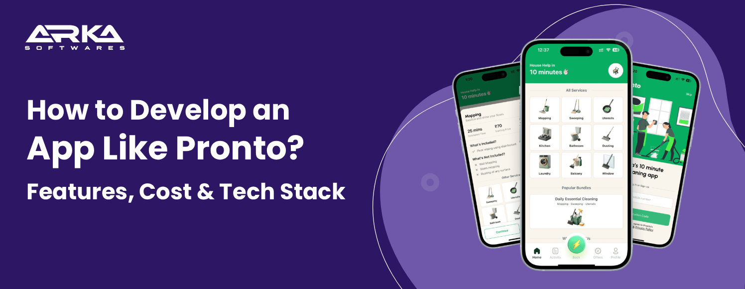 develop an app like pronto
