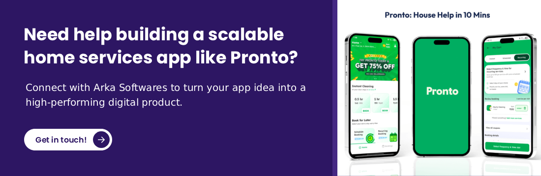 build an app like pronto