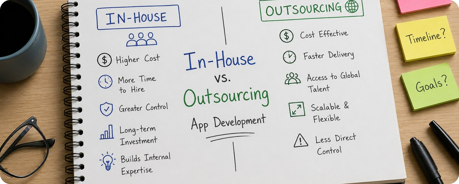 in house outsourcing team